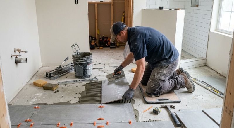 Bathroom Flooring Installation in Baltimore, MD