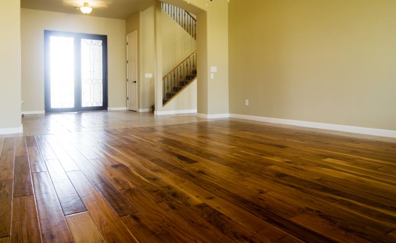 Hallway with Newly Installed Hardwood