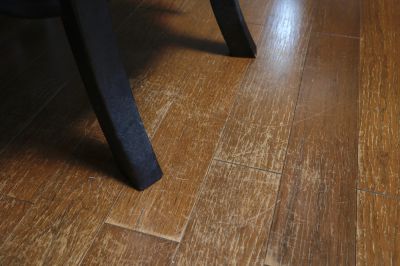 Wood Floor Scratch Repair!